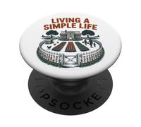 Homesteading Smallholding Ranch Homestead Farm Farming PopSockets Adhesive PopGrip