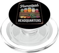 Homesteading Smallholding Ranch Homestead Farm Farming PopSockets PopGrip for MagSafe