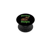 Homesteading Therapy Land Is My Therapy Self Sufficient Gift PopSockets Adhesive PopGrip