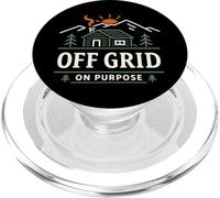 Homesteading Therapy Land Is My Therapy Self Sufficient Gift PopSockets PopGrip for MagSafe