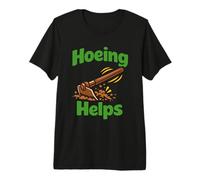 Homesteading Therapy Land is My Therapy Self Sufficient Gift Premium T-Shirt
