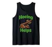 Homesteading Therapy Land is My Therapy Self Sufficient Gift Tank Top