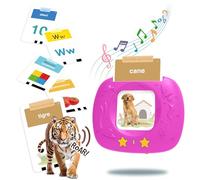 HOMESTEC Flashcard Set for Children 2-4 Years | Italian Talking Flashcards with Sounds, 288 Words 144 Cards, Language Learning Toy - Toy Gift Idea for Boys & Girls