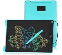 HOMESTEC Kids Traveling Toys Gifts - 2 3 4 5 Years Old Boy & Girl LCD Reusable Drawing Board, 12 Inch, Portable, Mess Free, Anti Lost Stylus, Airplanes Activity, Writing, Doodle