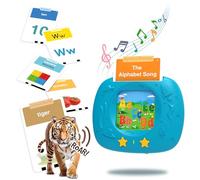 HOMESTEC Montessori Toys for Toddler, Upgraded Realistic Flashcards with Sounds, 280 Sight Words + 8 Songs, British Accent, Educational Multi-Sensory Kit for Pre-school Kids Gifts