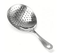 Homestia 2PCS Julep Strainer,cocktail strainer,304 Stainless Steel Strainer,bar strainer,julep strainer,cocktail strainer for drinks,for Standard Cocktail Mixing Glass or Cocktail Shaker (SILVER)