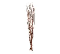 Homestreet Decorative Willow Twig Branch Bunches, 80-85cm, Home Decor Vase Filler, Available in Black, Cream, Brown, Silver, Gold (Brown)