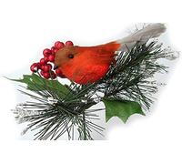 Homestreet Robin Pick for Christmas Decoration or Winter Display, Xmas Decs for Flowers, Wreaths, Cakes, Trees And More