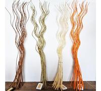 Homestreet Spiral Twig Lights 80 LED Willow Branch Battery Operated Home Decor Tall 120cm (Cream)