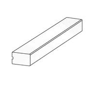 Homestyle Premium Matt White Modern Cornice 3000mm X 50mm X 33mm