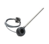 Homestylestore Anthracite Wifi Thermostatic Vertical Radiator Heated Towel Rail Heating Element Uk Plug In 400W