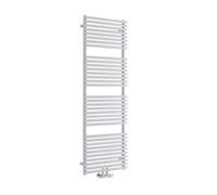 Homestylestore White Bar On Bar Heated Towel Rail Radiator 1520mm X 500mm