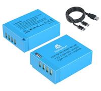 Homesuit NP-W126/NP-W126S 1500mAh Battery and 2 in 1 USB-C Charging Cable for Fuji XT30II/XT30/XT20/XT10/X100V/X100VI/X100F/X-T3/X-T2/X-T1/XA1/XA2/XA3/X-E3/X-E2/X-E1/X-H1/X-M1/Xpro3/X-Pro2/X-Pro1