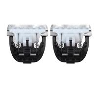 Homesweet 2 Pcs Clipper Replacement Blades Ceramic Stainless Steel for Oneisall Low Noise Dog and Cat Grooming