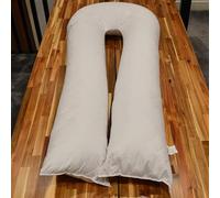Hometex Luxury Quilted 9ft / 12ft U Shape Body Support Pillow Maternity/Pregnancy Support Pillow (9-Ft)
