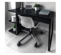 Hometex Solutions Premium Polycarbonate Non-Slip Transparent Chair Mat - For Standard Pile Carpets, Rectangular, 75 x 120cm in Clear | Size: 1 Pack Hometex Solutions Clear 1 Pack