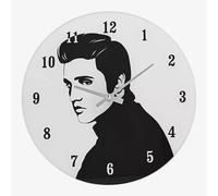 Hometime King Of Rock Glass Wall Clock W8063
