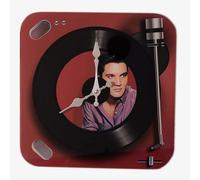 Hometime Record Player Glass Wall Clock W7968