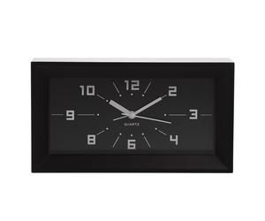 HOMETIME Retro Alarm Clock - Black HOMETIME Black