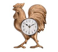 Hometime Rooster Shaped Wall Clock 35Cm