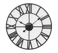 Hometime Skeleton Metal Wall Clock 60Cm