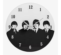 Widdop & Co Glass Wall Clock 60's Rock Band W8062