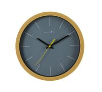 HOMETIME Wood Effect Edge Wall Clock 22cm in Light Brown HOMETIME Light Brown