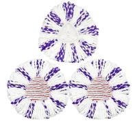 HomeTimes Mop Replacement Heads for Vileda Turbo EasyWring Microfibre Replacement Mop Heads Deep Cleaning for All Floors and Surfaces, Pack of 3