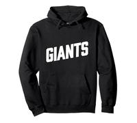 Hometown Giants Text Graphic Pullover Hoodie