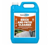 Hometric 5L BOND-IT High Strength Brick Acid and Patio Cleaner 5L - Hydrochloric Acid Cleaner for Brickwork, Paving & Concrete - Removes Cement, Grease & Mortar Splashes - Exterior Use