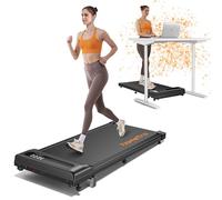 HomeTro 3.0HP under Desk Treadmill with 9% Incline,Walking Pad 1-8 km/h,Manual Compact Walking Treadmills for Home,120KG,Magnetic Mute Remote & APP Control