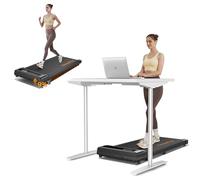 homeTro 9% incline walking pad treadmill under Desk,3.0HP Home Walking Treadmills for Home/Office with 98x38cm Running Belt,Magnetic Mute Remote & APP Control Manual Compact Treadmill