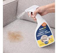 Homevalet Carpet and Upholstery Cleaner Stain Remover Spray 500ml Removes Fresh & Dried In Stains Ideal For Rugs, Upholstery & Carpets Fresh Cotton Fragrance Revives, Freshens and Restores