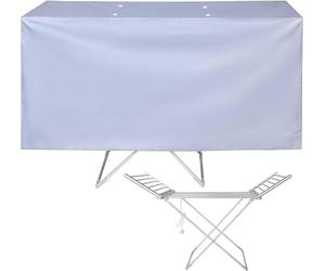 HomeVibe Heated Winged Clothes Airer Laundry Hanging Drying Rack Cover Fast Speed Energy Saving (COVER ONLY)