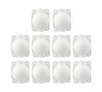 HomeVortex 10 PCS Assisted Cutting Rooting Plant Rooting Device, Reusable Root Growing Boxes Plant High Pressure Propagation Ball, Plant Propagation Air-Layering Pod(white 8cm)
