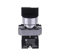 HomeVortex 10A 3, Position 2NO Maintained Selector Switch XB2-BD33C On-Off-On for toggle Control 45° Rotation, for Industrial Electrical Panels