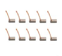HomeVortex 10PCS Carbon Brushes 8x8x19mm for Car Fan Motor and ABS, DC Motor Replacement Parts with 1.5mm2 Cross-Section, High-Grade Carbon Material for Reliable