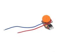 HomeVortex 12A 250V Angle Grinder Controller Switch, Variable Control, For Electric Polishing Machines and Power Tools up to 1600W, Compact Plastic Housing with 4.2 Inch Cable