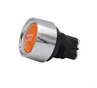 HomeVortex 12V/24V 50A Car Engine Push Button Switch, Keyless Ignition with LED Light for Vehicle Installation, 22mm Hole Diameter (Blue)(Orange)
