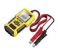 HomeVortex 12V 24V LCD Car Battery Analyzer Tester for Lead-Acid Types Such as for EFB for AGM GEL WET with 2.7 Inch Display Measures SOH SOC CCA IR Voltage Range 8-30V DC(yellow)