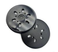 HomeVortex 150Mm 6-Hole Sanding Pad Rubber Backing Disc For Bosch Orbital Sander, And Loop Attachment For Polishing, Grinding And Paint, Wood, Plaster Removal(B)