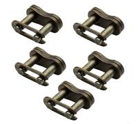 HomeVortex 2-Pack 6mm 25H Chain Split Link Link for 47cc 49cc for MINI For Moto for QUAD Dirt For Bike Pocket Racing Steel Breaker Connector Private Land Use Only(5pc)