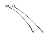HomeVortex 2 Pack Tailgate Lift Support Cables for Dodge for dakota 1987-2011, Compatible with for ram for dakota 2011 & for mitsubishi 2006-2009, Replaces 4352190 4352191, Steel Rear Gate