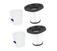 HomeVortex 2-Pack Washable Filters Compatible with N6 and N6S Cordless Vacuum Cleaners, High-Efficiency Pre-Filter Foam Replacement Parts for Home Cleaning