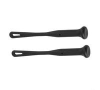 HomeVortex 2 Pcs Car Rear Seat Back Release Pull Rod 1H0885683,For Jetta,For POLO, Black Rubber Interior Door Panel Parts,For Smooth Unlocking