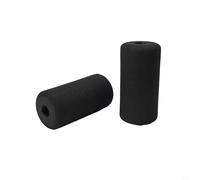 HomeVortex 2 PCS Foam Foot Pads for Leg Extension Rollers, High Density Replacement for Weight and Gym Machines, Fits 22-25mm Tube Diameter(4PCS 200 * 80 * 22MM)