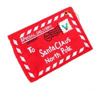 HomeVortex 20Pcs Handmade Felt Christmas Letter Envelope Decorative Holiday Storage Bag With Hanging Rope Non Woven Fabric Mini Card Holder For Tree Ornament (20Pcs)