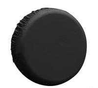 HomeVortex 210D Oxford Cloth Spare Tire Cover Dustproof Protection Automotive Accessories Weather Resistant Drawstring Closure Common Fit Car Truck SUV Vehicle Outdoor Storage Black(black 80 * 47cm)