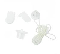 HomeVortex 25 mm Window Roller Blind Fittings Kit With Brackets Chain Spares Set Blind Parts Replacement System For Home Office Hotel Indoor Outdoor Installation