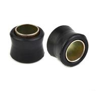 HomeVortex 2Pcs 14mm Motorcycle Shock Absorber Bushing Rear Suspension Strut Mount Ring, for Scooter Electric Bike Plastic Metal Hardware